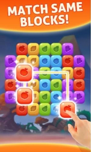 水果瓷磚匹配游戲安卓版（Fruit Tiles Match）截圖3