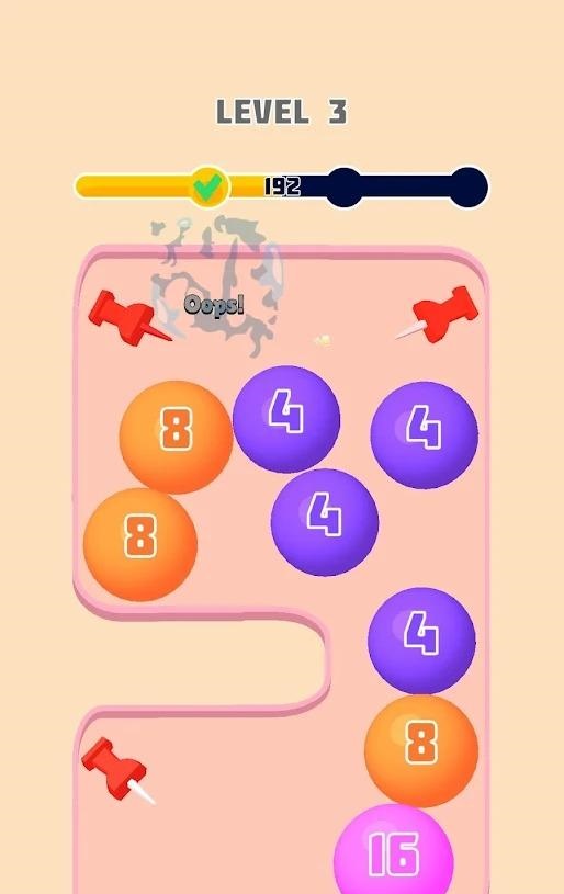 2048球分解游戲安卓最新版（Boom balls）截圖1