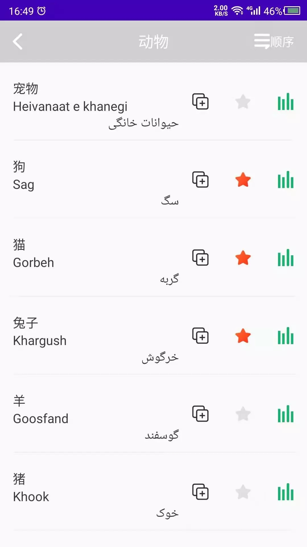 天天波斯語學(xué)習(xí)APP版截圖1