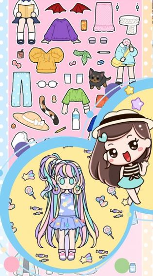 女朋友換裝日記游戲安卓版截圖3