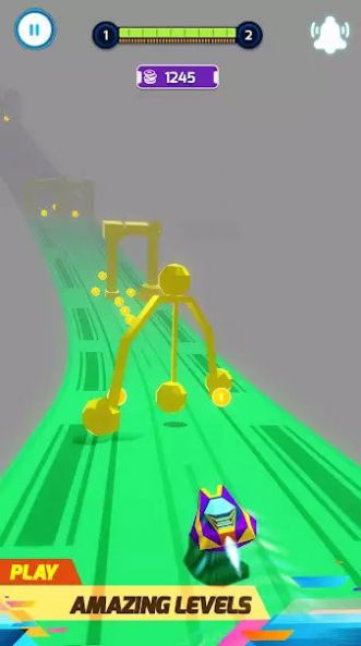 氣墊船渦輪賽跑游戲安卓版（Hovercraft Turbo Racing）截圖2