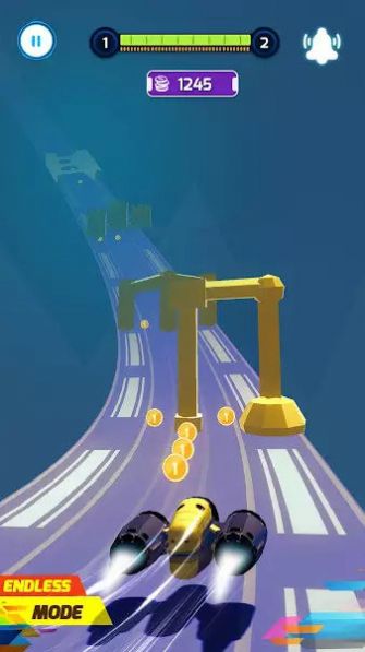 氣墊船渦輪賽跑游戲安卓版（Hovercraft Turbo Racing）截圖3