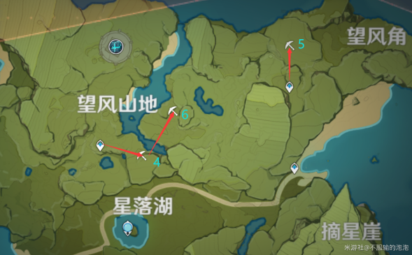 原神白鐵礦位置分布圖大全：白鐵礦快速收集路線圖分享