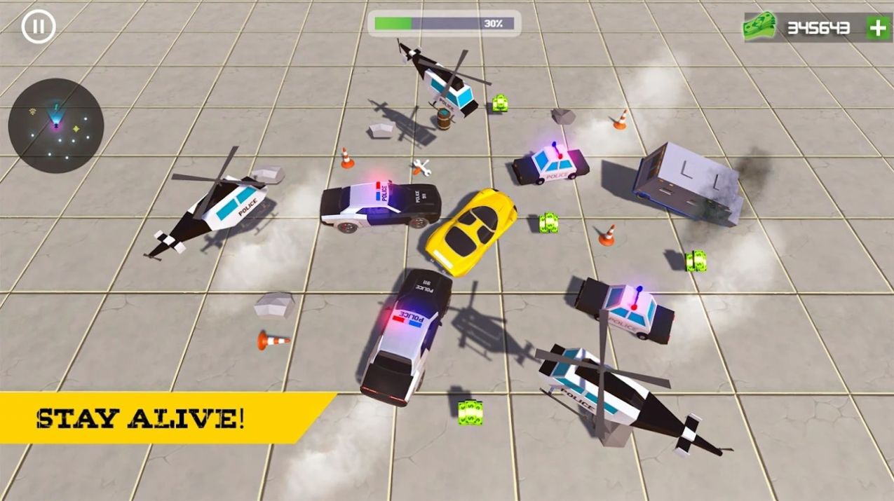 道奇警察躲避汽車游戲安卓版截圖2