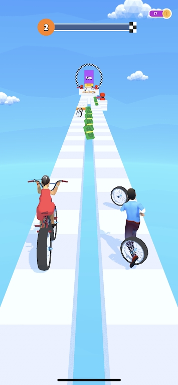 情侶自行車游戲版（Couples Bike）截圖4