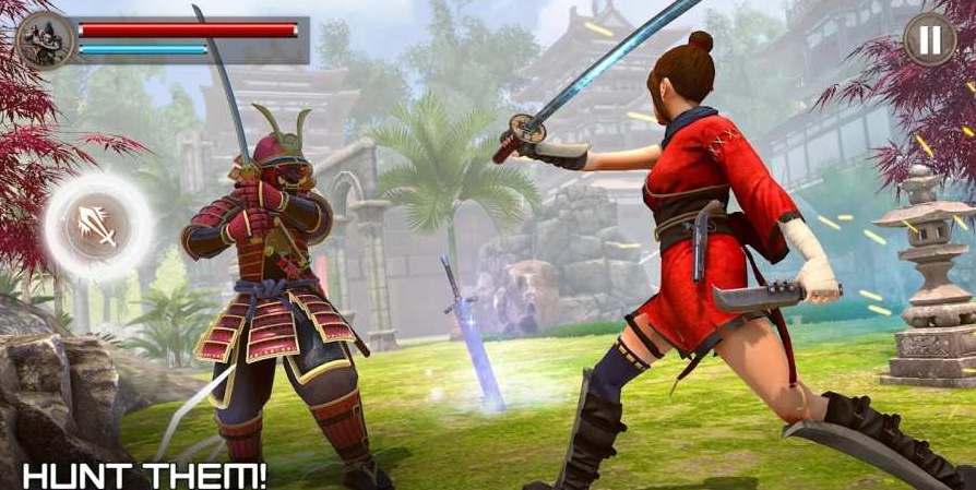 忍者戰(zhàn)士武士游戲版（Ninja Fighter Samurai Games）截圖3