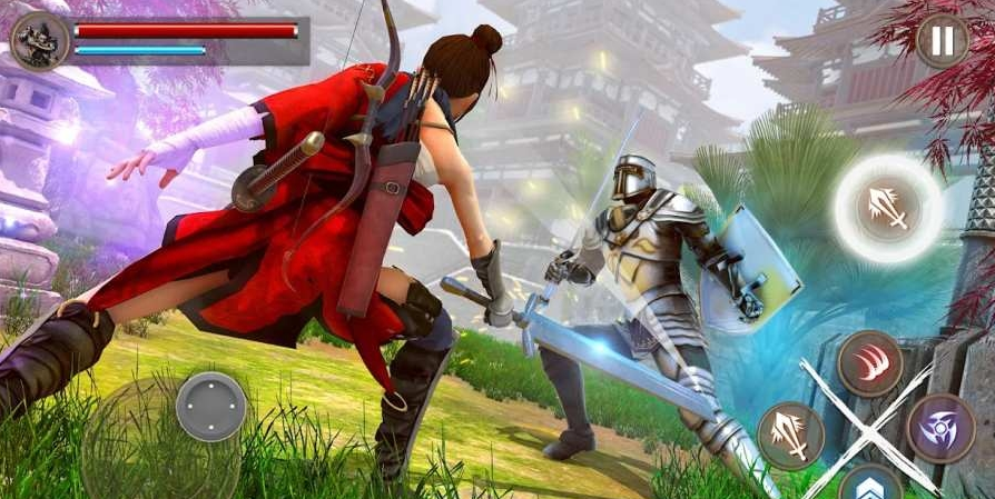 忍者戰(zhàn)士武士游戲版（Ninja Fighter Samurai Games）截圖1