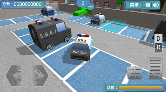 3D警車停車場(chǎng)游戲安卓版截圖1