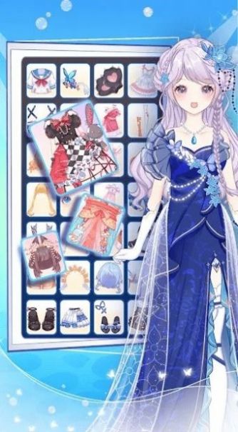 動(dòng)漫公主2次元換裝日記游戲版（Anime Princess 2 Dress Up Game）截圖2