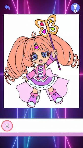 加查著色生活會館游戲中文手機(jī)版（Coloring Gacha Life Club）截圖1