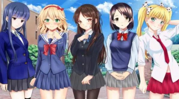 動漫高中女生3D模擬游戲中文版（Anim School Girl Simulator）截圖3