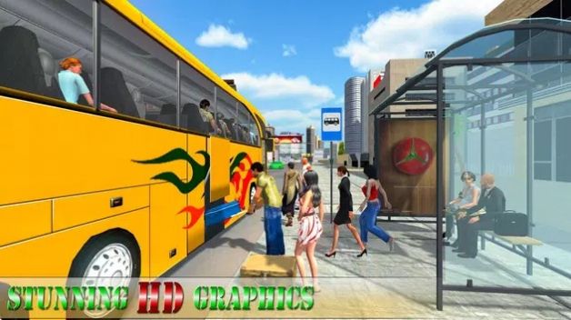 城市公交車司機駕駛模擬游戲版截圖2