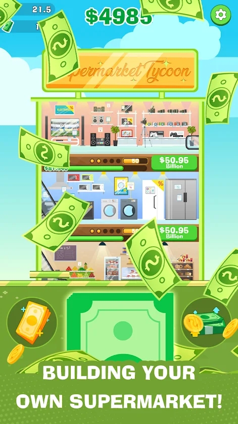 超市大師致富游戲中文版（Supermarket Master: Get Rich）截圖2