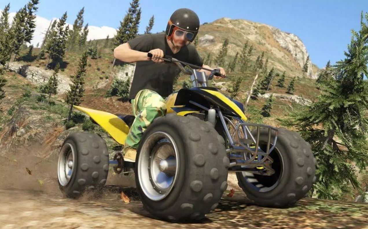 亞視四輪自行車游戲中文版(ATV Quad Bike) 截圖2