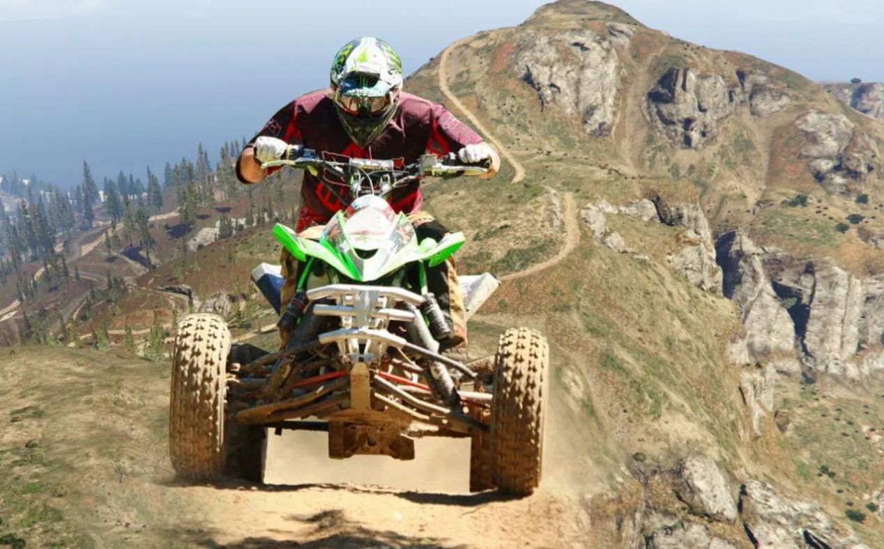 亞視四輪自行車游戲中文版(ATV Quad Bike) 截圖4