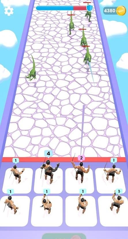 恐龍兇潮游戲安卓版（Dino Attack）截圖1