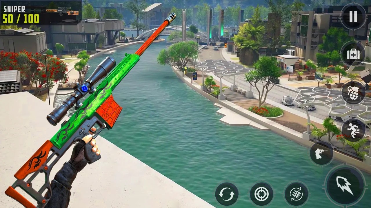 狙擊槍射擊游戲安卓版（Sniper Shooter）截圖2