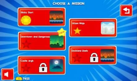 火柴人忍者任務(wù)游戲版（Sticky Ninja Missions）截圖2