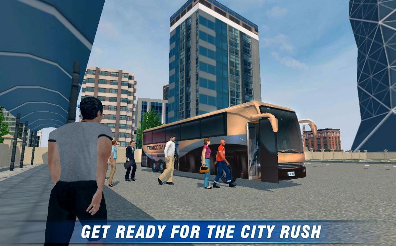 城市巴士公交車(chē)駕駛模擬器2022中文版游戲下載截圖1