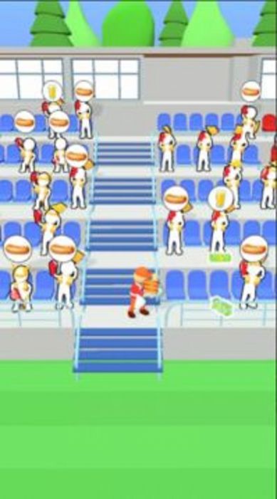 熱狗體育場沖刺游戲版（Hotdog Stadium Rush）截圖2