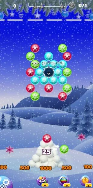 超级冰霜泡泡游戏中文版（Super Frosty Bubble Games）截图1: