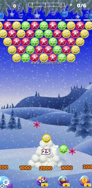 超级冰霜泡泡游戏中文版（Super Frosty Bubble Games）截图3: