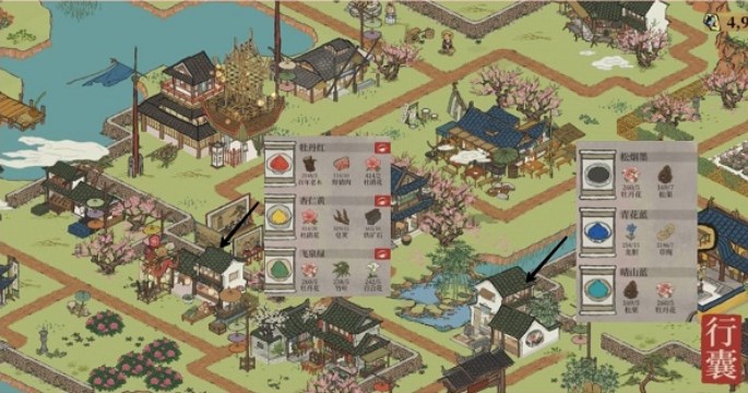 江南百景圖新桃花村望月之約資源兌換點(diǎn)位置大全：新桃花村資源兌換點(diǎn)位置