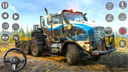越野泥漿卡車駕駛游戲手機(jī)版（Offroad Mud Driving Truck Games）截圖3