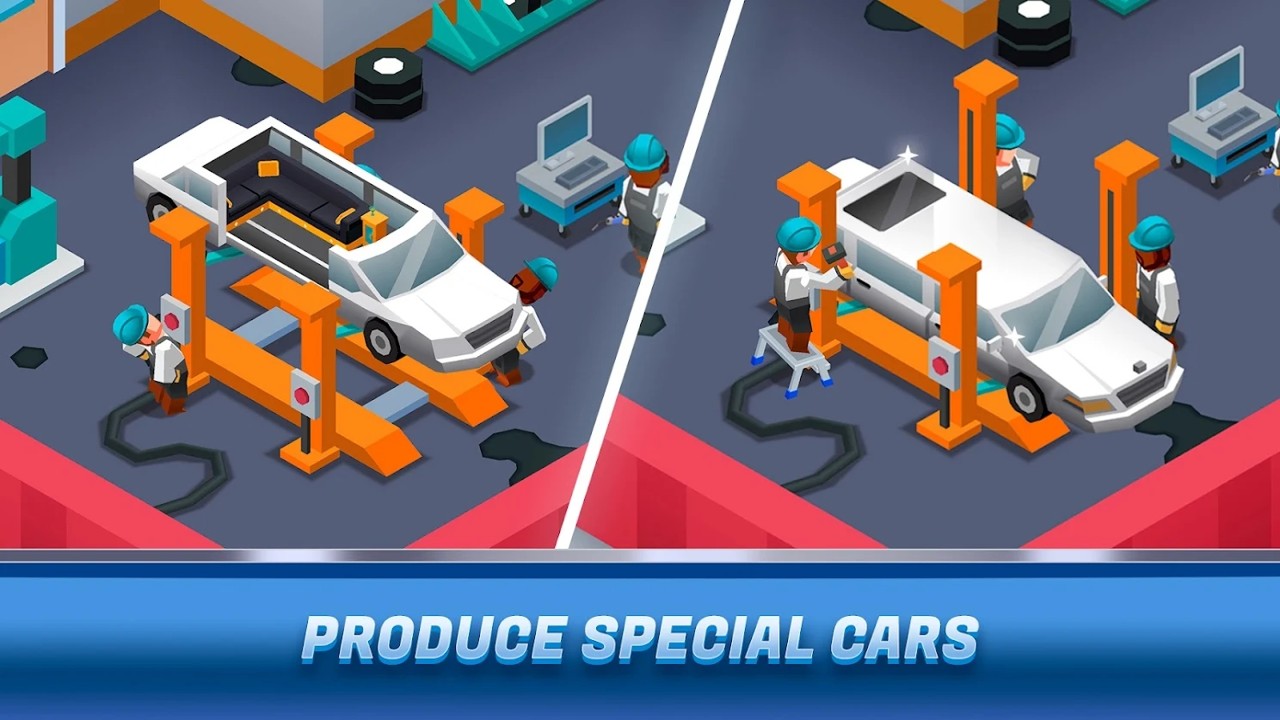 閑置汽車工廠大亨游戲安卓版截圖4