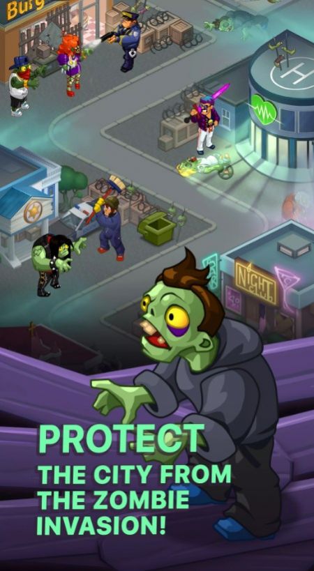 放置型喪尸生還游戲中文版（Idle Zombies）截圖2