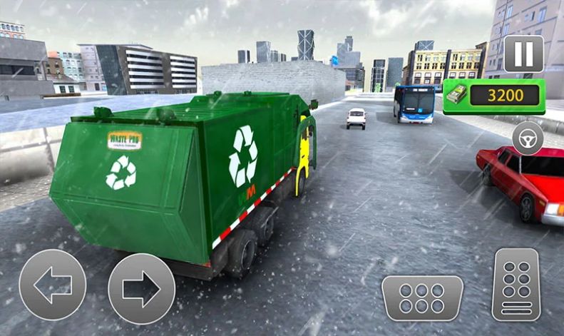 垃圾車真實(shí)駕駛模擬器游戲版截圖4