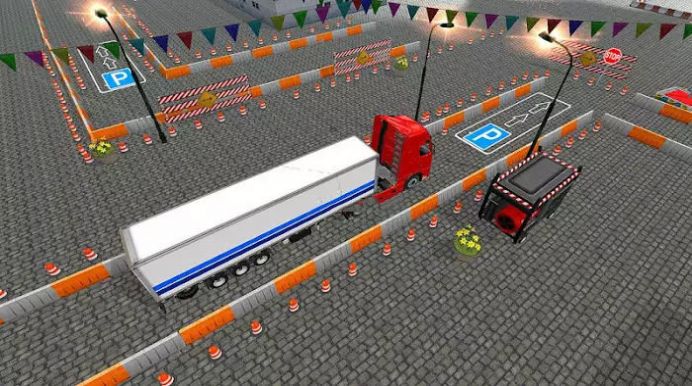 重型大齒輪卡車停車模擬器3D游戲最新版截圖4