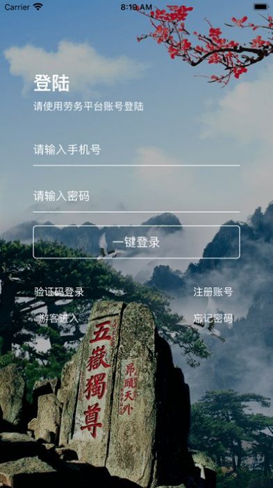 泰山外派劳务app手机版截图1: