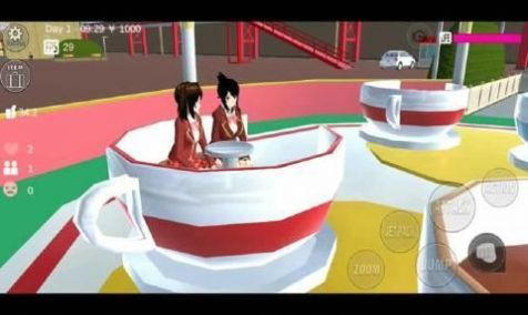 高中動(dòng)漫女孩3D生活游戲版截圖4