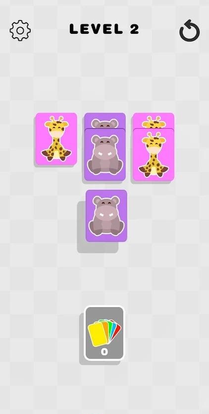 卡片分類3D游戲安卓版（Card Sort 3D）截圖1