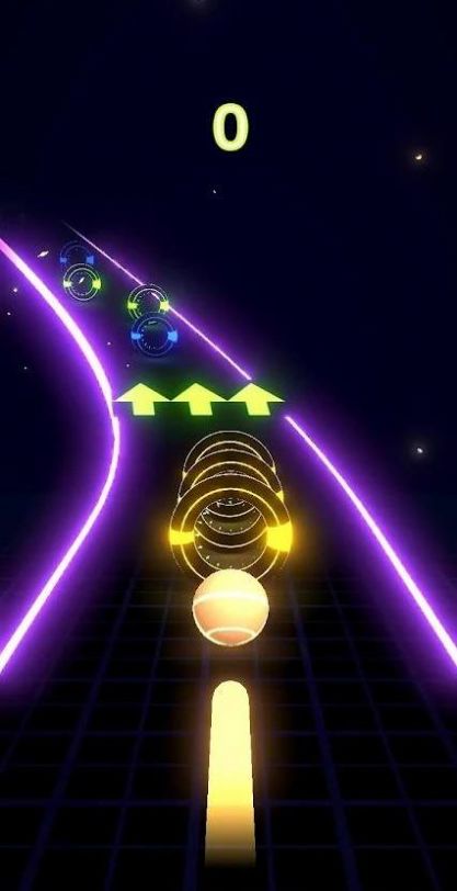 霓虹球奔跑游戲安卓版（Neon Run）截圖3