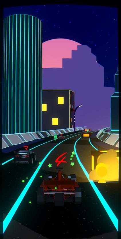 复古极速3D游戏版（Hyper Racing Retro Speed 3D）截图4: