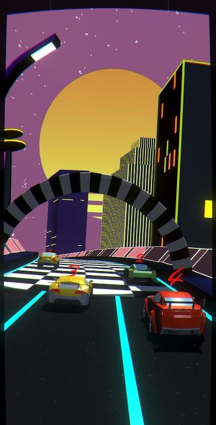 复古极速3D游戏版（Hyper Racing Retro Speed 3D）截图3: