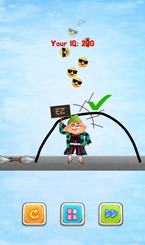 畫(huà)線拯救線條解謎游戲中文版（Draw 2 Save Line Puzzle）截圖4
