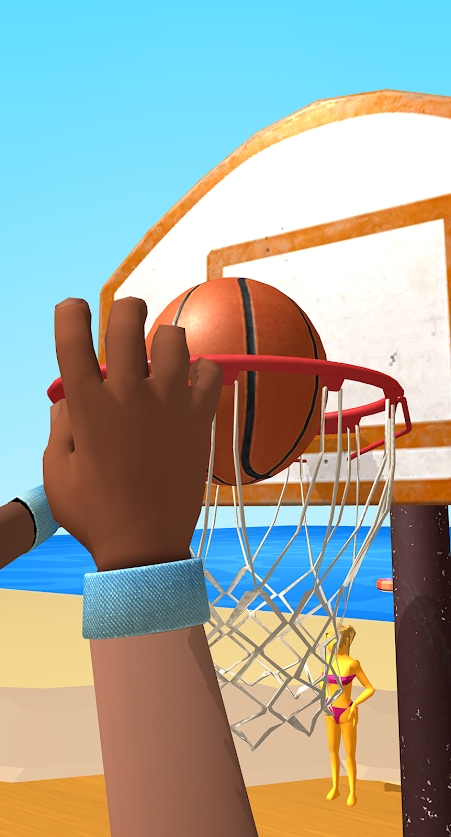 Voodoo运球篮游戏版（Dribble Hoops）截图2: