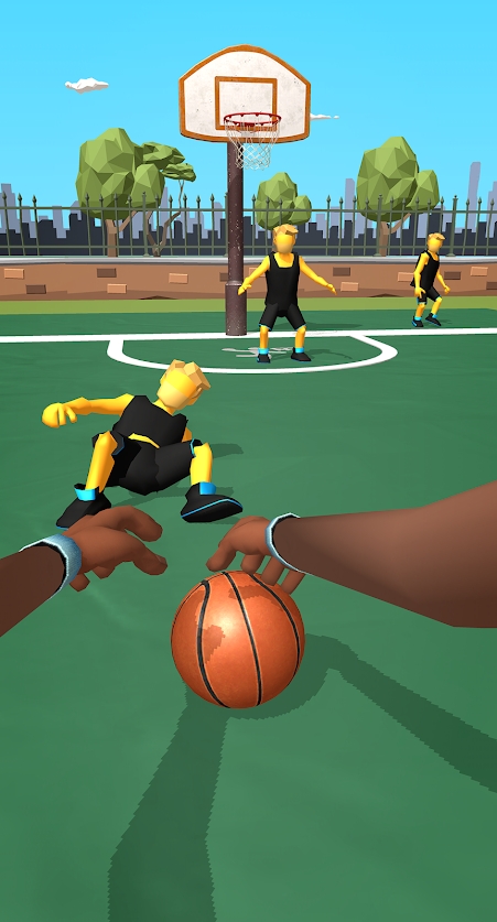 Voodoo运球篮游戏版（Dribble Hoops）截图1: