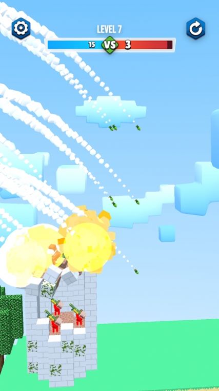 火箭槍戰(zhàn)游戲版（Fighting guns）截圖4