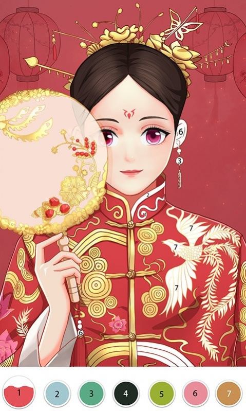 創(chuàng)意美涂填色游戲版截圖2