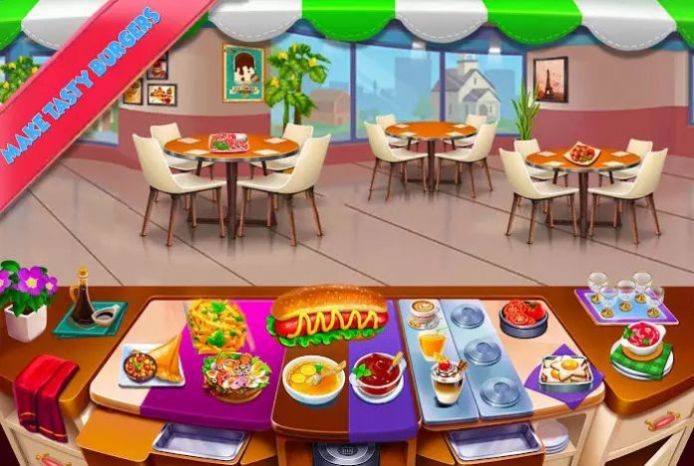 漢堡店主人游戲中文版（Burger Shop Master） 截圖4