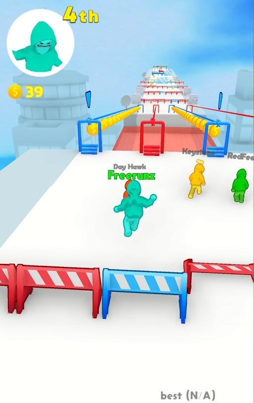 樓頂障礙賽游戲安卓版（Free Runner Ultra）截圖1