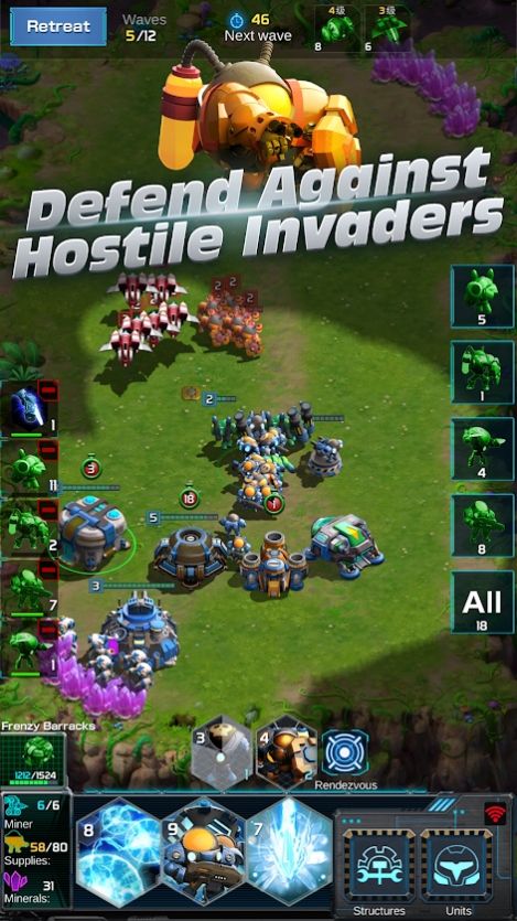 星際突擊游戲中文版（StarClashOnLineGoogleSE）截圖3