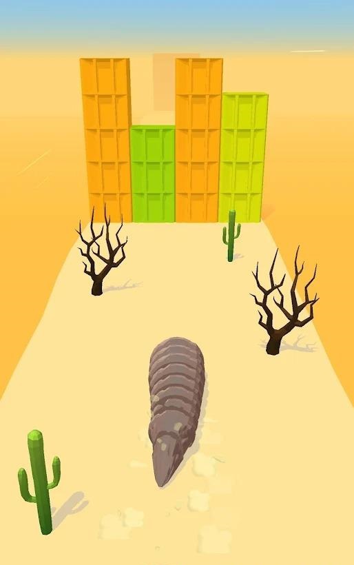 沙蟲(chóng)障礙跑游戲安卓版（Dune Worm）截圖3