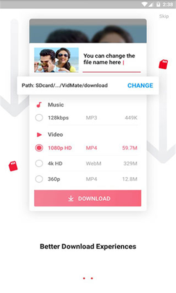 vidmate安卓下載app2022截圖2