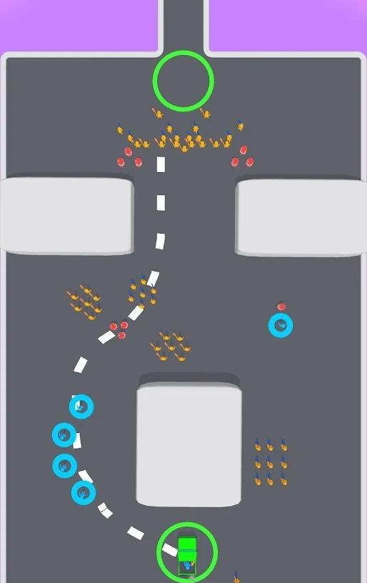 畫線強攻游戲安卓版（Draw N Drive）截圖3
