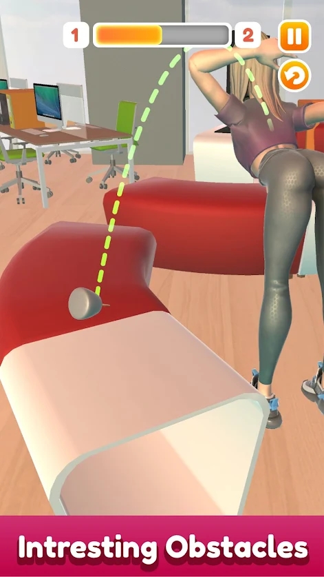 臀部跳躍游戲中文版(Twerk & Juggle 3D)截圖3